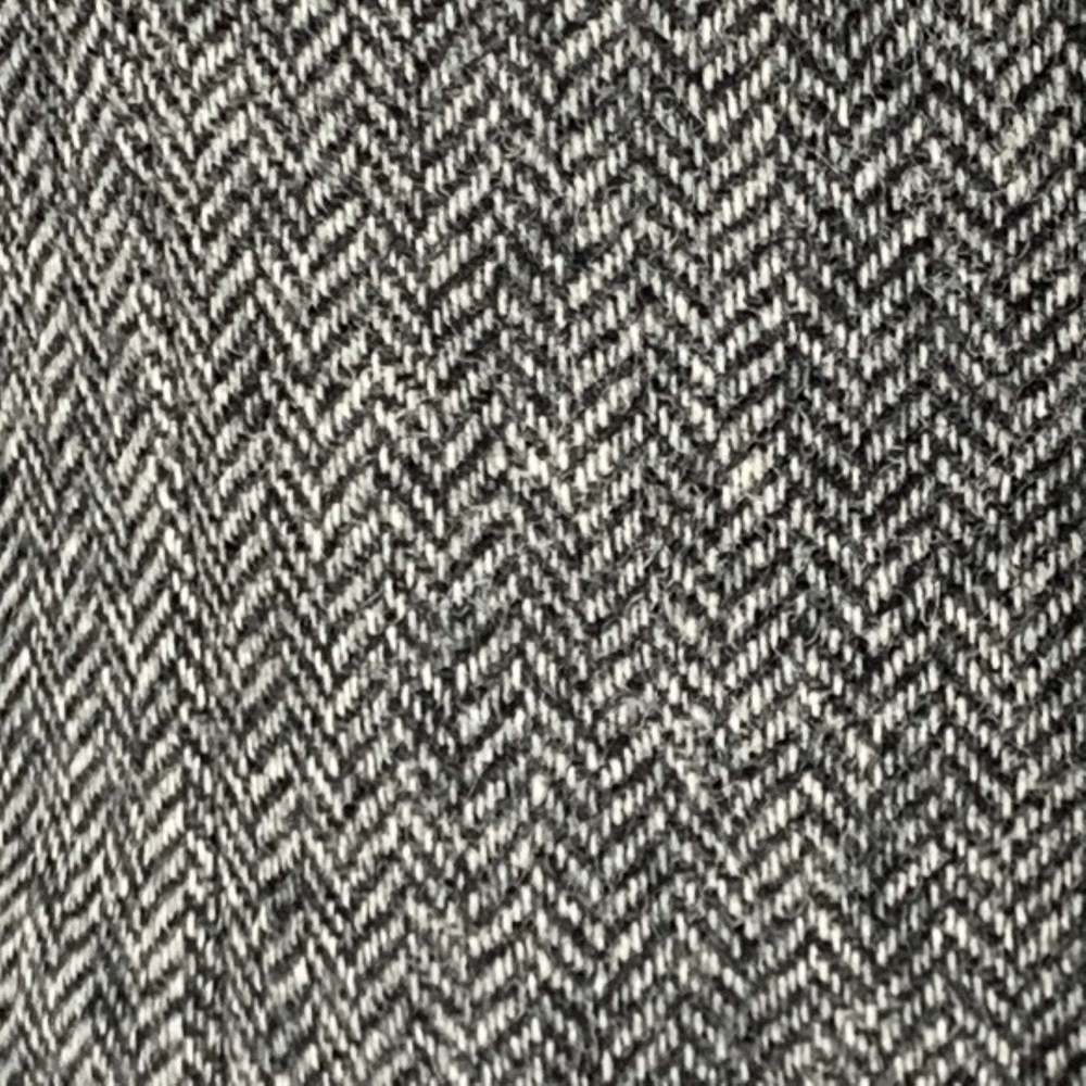 TAGLIATORE Black White Herringbone Wool Single Breasted Sport Coat - Picture 2 of 7